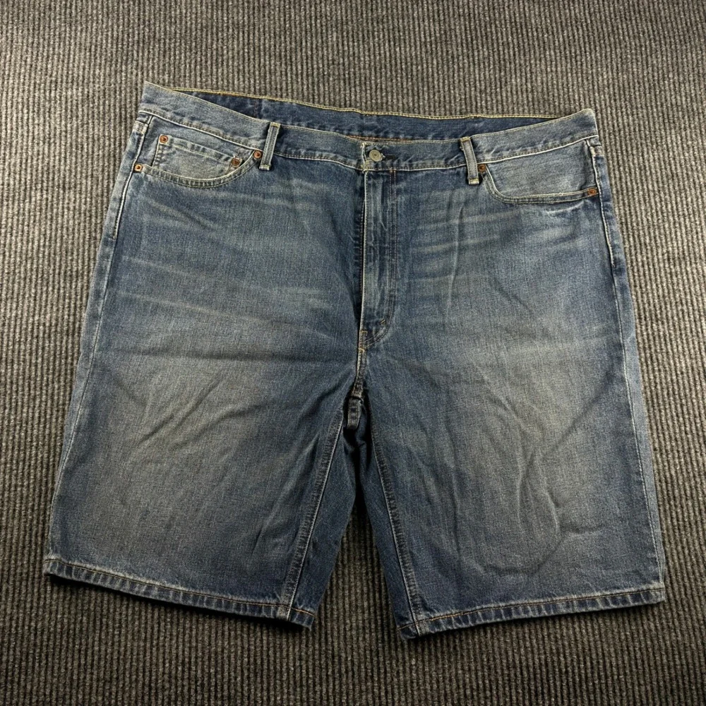 Levis 541 Athletic Taper Denim Shorts Mens 44 Blue Medium Wash Jean Shorts 2961